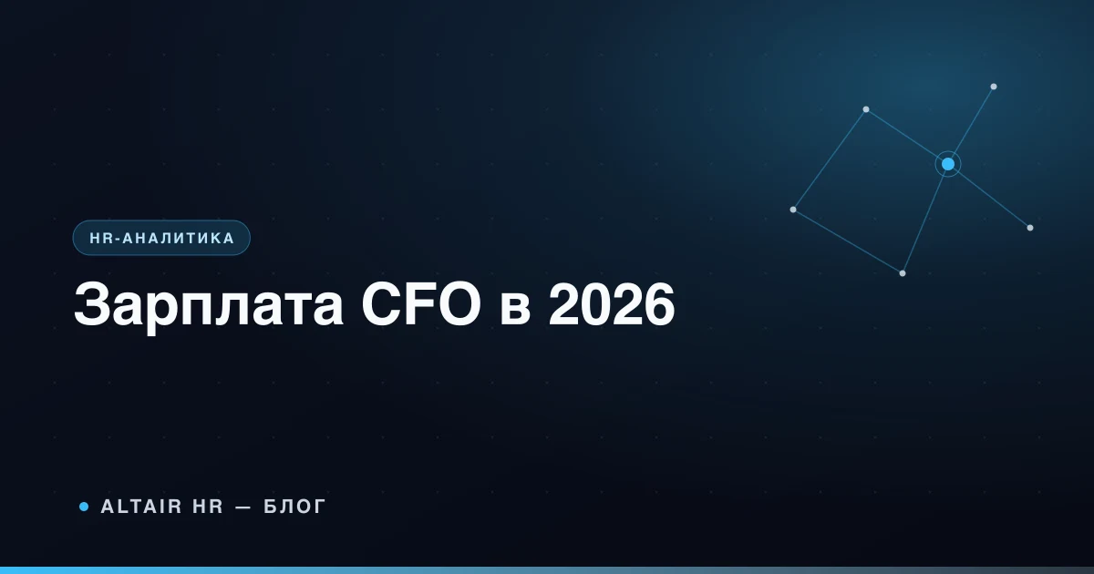 Зарплата финансового директора в 2026 для малого и среднего бизнеса